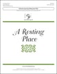 A Resting Place SATB choral sheet music cover